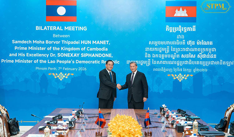 Cambodia and Laos strengthen economic ties with US$700 million trade goal by 2030