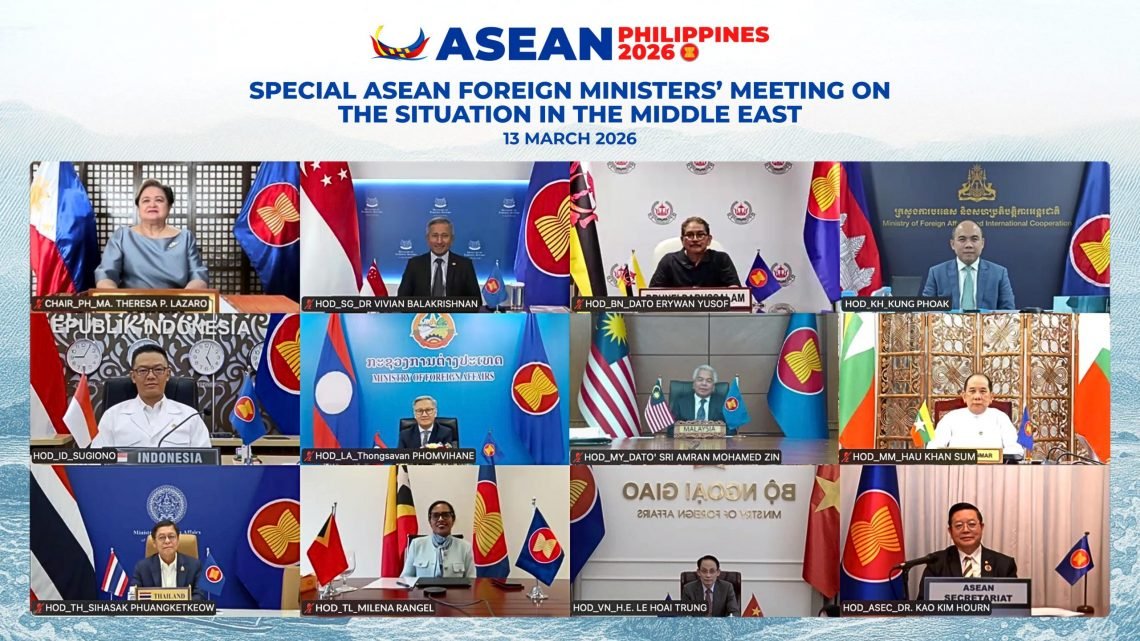 ASEAN raises alarm over energy concern due to Middle East conflict