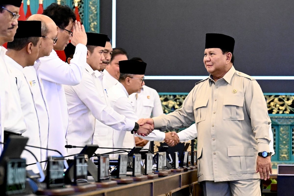 Indonesia’s President Prabowo to regulate critics he accuses of undermining unity