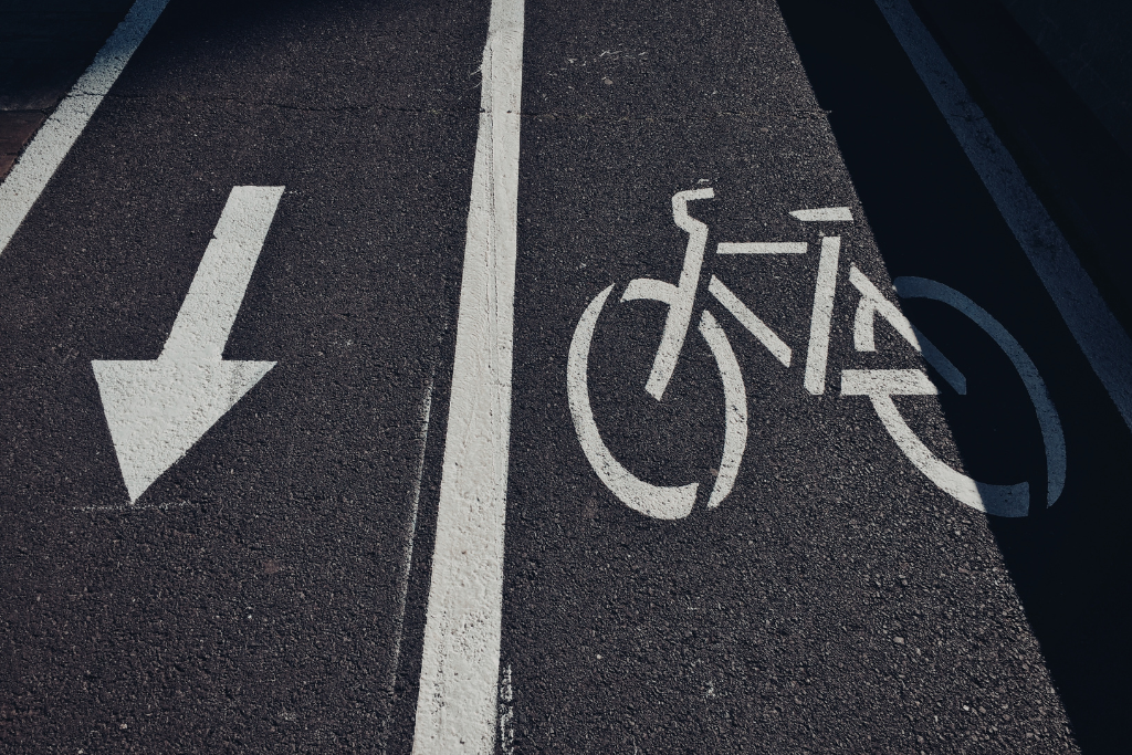 Illustration of bicycle lanes. (The Scoop)