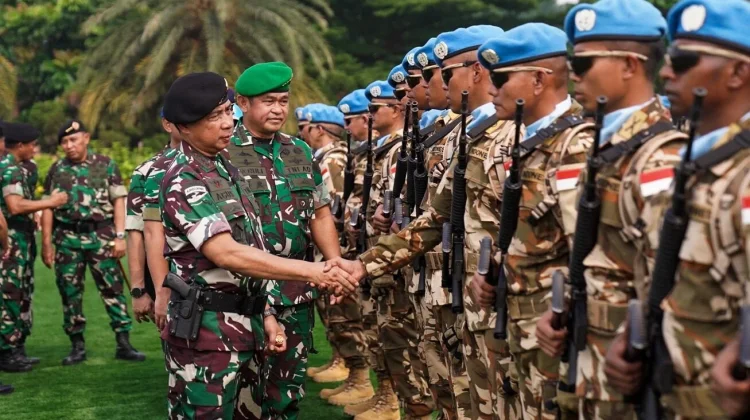 UNIFIL vehicles driving on a main road in Qlayaa, amid escalating hostilities between Israel and Hezbollah, as the US-Israel conflict with Iran continues, in Qlayaa, southern Lebanon. (Reuters)