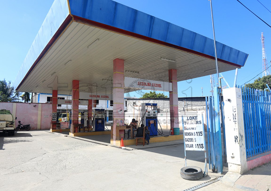 An empty petrol station in Dili, Timor-Leste. (Tatoli)
