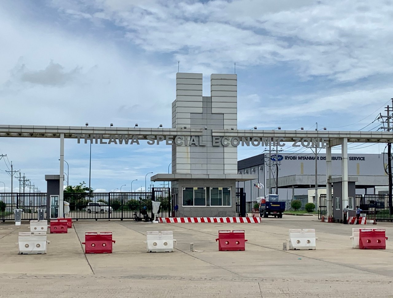 Thilawa Special Economic Zone on June 22. (Wikimedia/Taipei Economic and Cultural Office in Myanmar)
