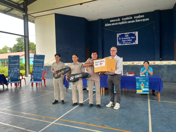 Alcohol safety campaign organised by the Lao Ministry of Health’s Food and Drug Department, with support from the Clinton Health Access Initiative (CHAI) and the Australian government, held in Vang Vieng from May 7 to 10, 2026. (Lao News Agency)