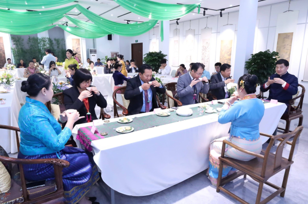 Tea for Reconciliation event held at China Cultural Center on May 21, 2026. (Lao News Agency)