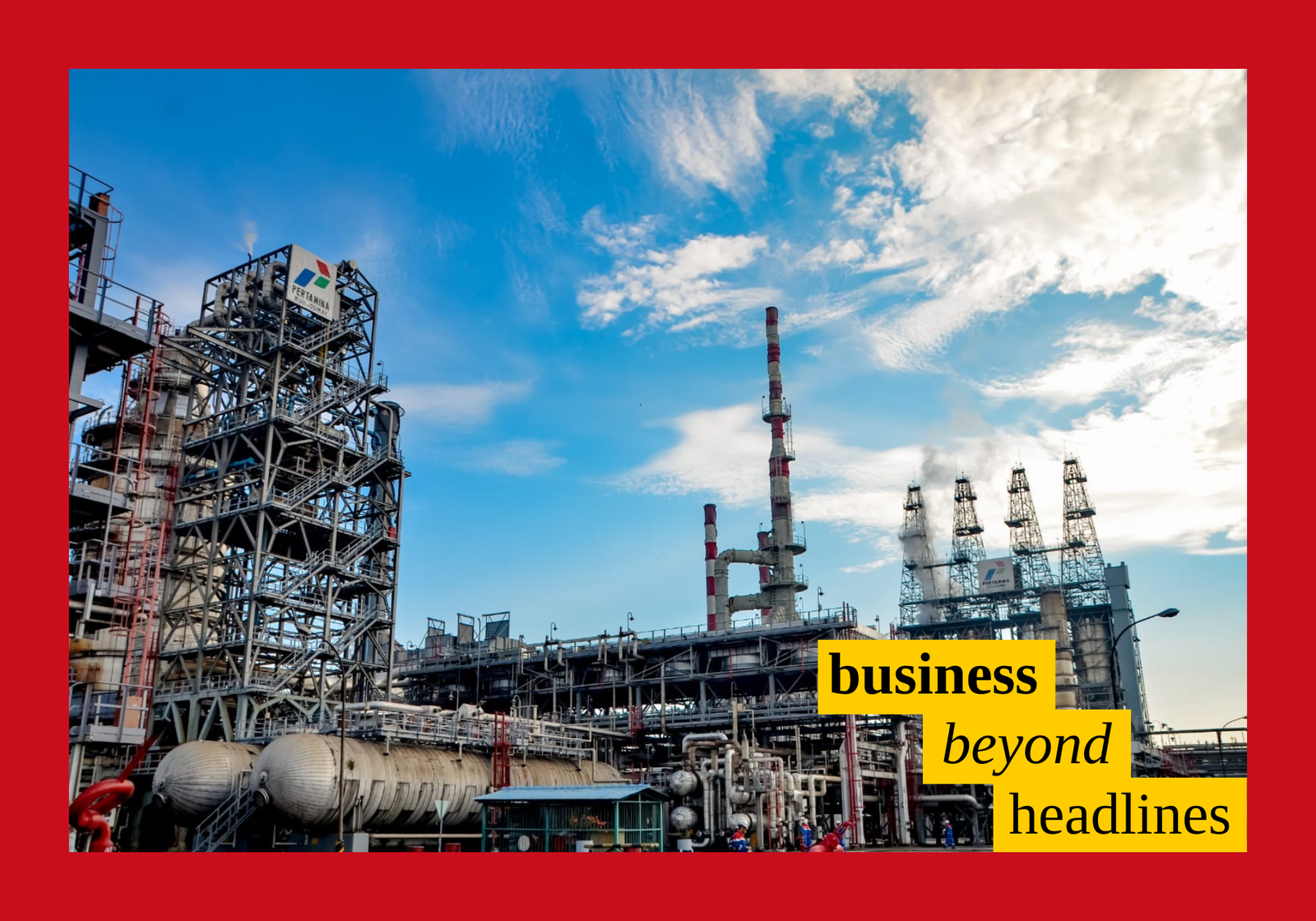 PT Kilang Pertamina Internasional (KPI) Refinery Unit II Dumai, a key crude oil processing facility under Pertamina’s Directorate of Refining, located in Riau. (Wikimedia)