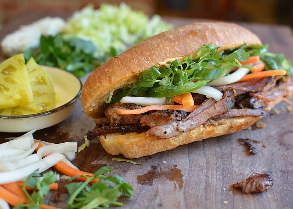 Illustration of Bánh Mì. (Andrea Nguyen via Wikimedia)