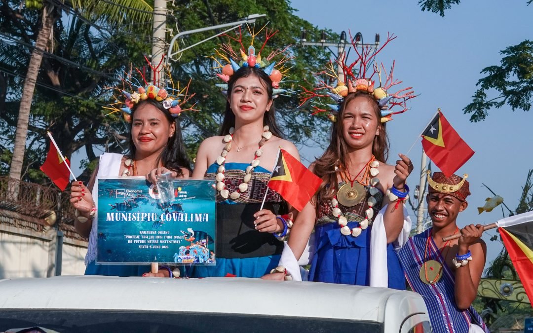Ocean Parade held on June 5, 2026 to inaugurate Timor Leste’s National Ocean Week 2026. (Presidência República Timor Leste)