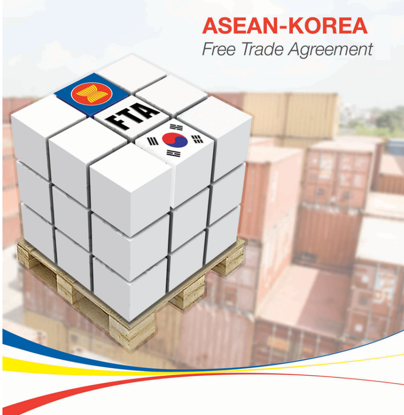 The cover of the ASEAN-Korea Free Trade Agreement guide, published by the ASEAN Secretariat in November 2013. (ASEAN Secretariat)