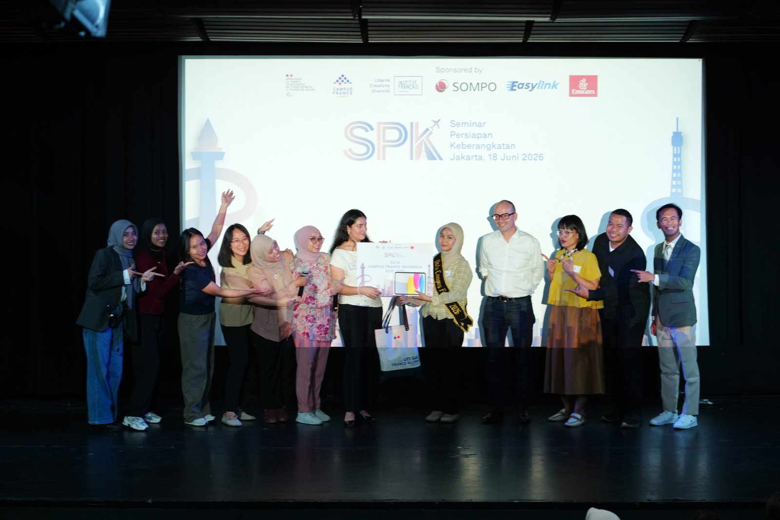 Indonesian students receive Official Pre-Departure Seminar ahead of studies in France 