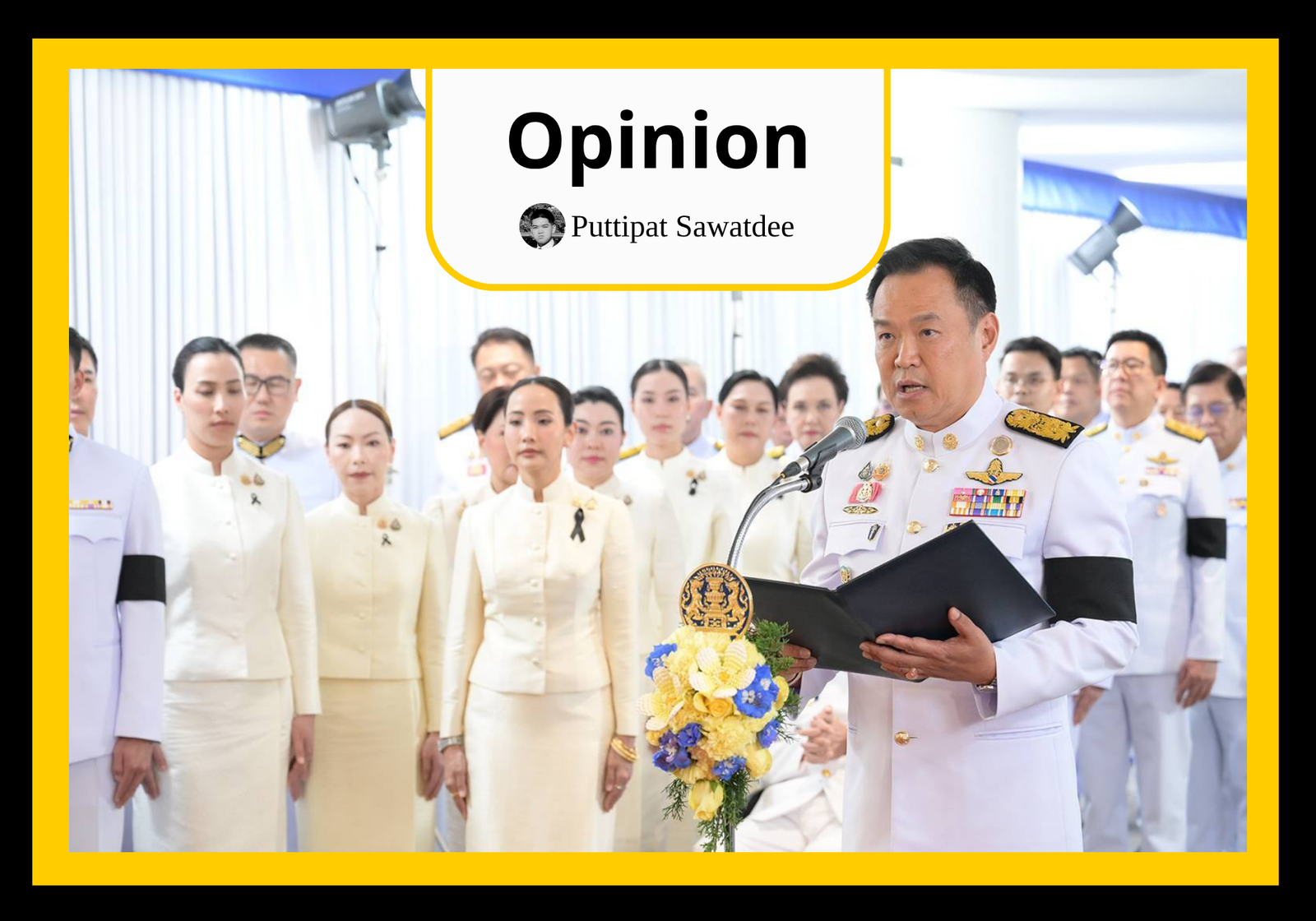 Thai PM Anutin Charnvirakul receiving the royal command of his appointment as the Prime Minister following his re-election on March 20, 2026. (Royal Thai Government)