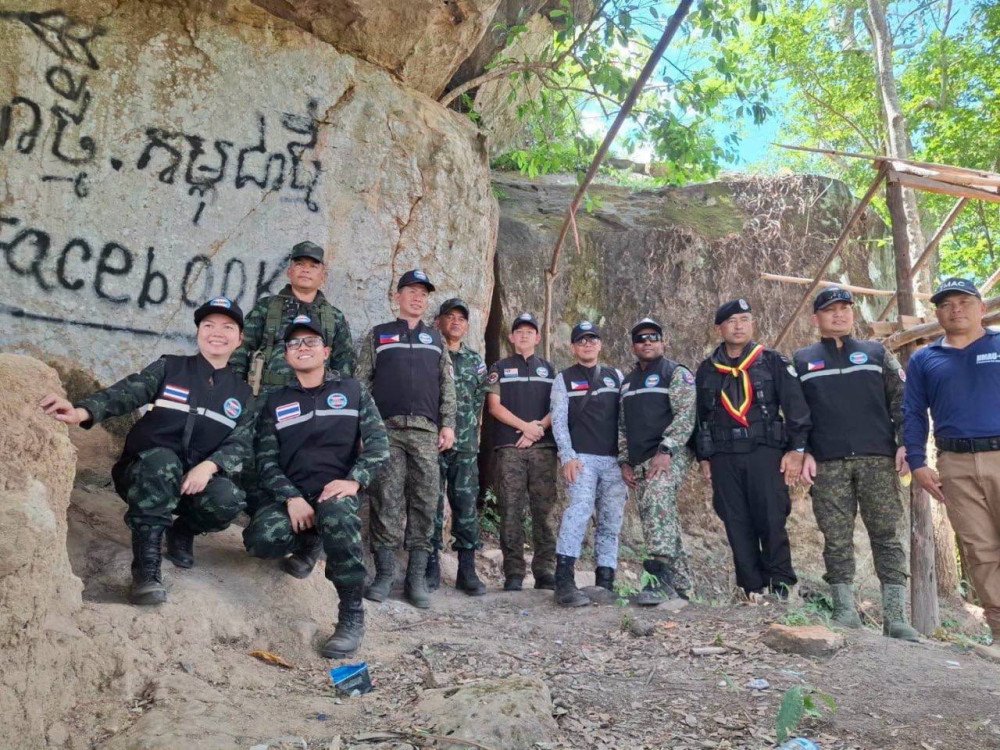 AOT has stepped up border activity, conducting observation and verification missions in Oddar Meanchey, Preah Vihear, and Banteay Meanchey. (Agence Kampuchea Press)
