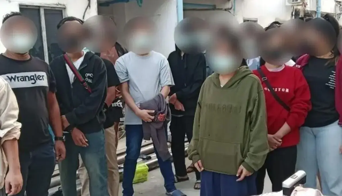 56 Indonesian citizens detained in Myanmar’s crackdown on online-scam back in December, 2025. (INP Polri)