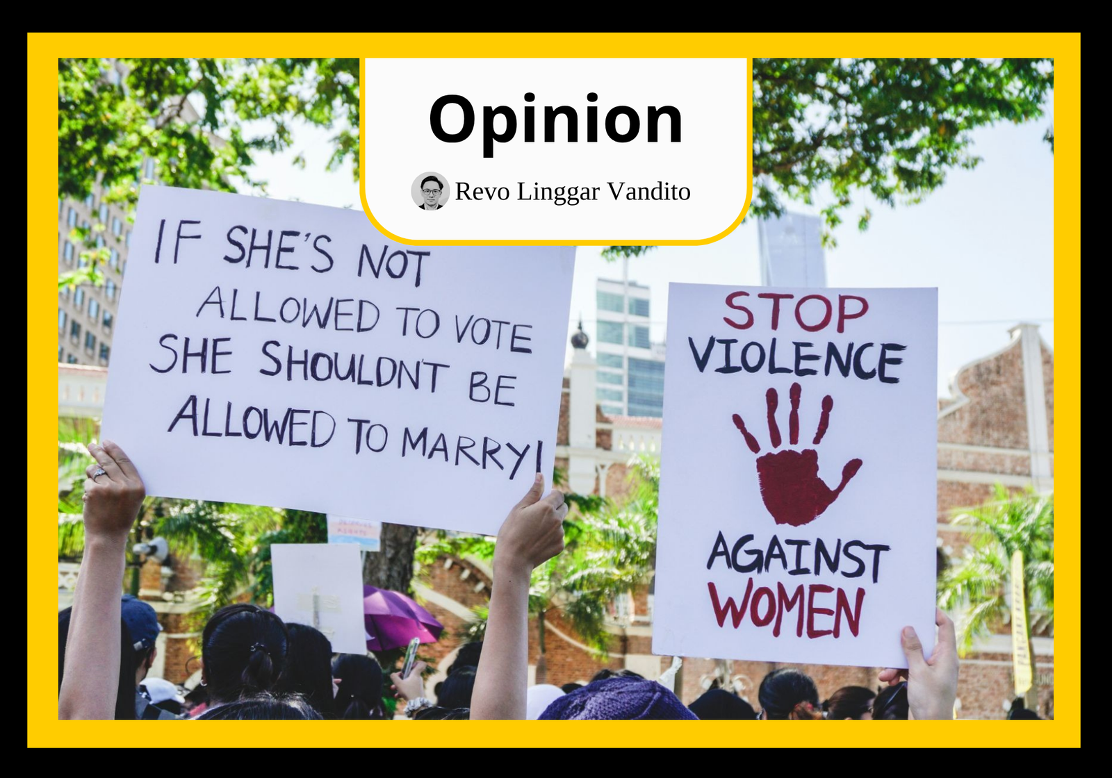 Protesters demand an end to violence against women, a struggle that extends into the political sphere, where women continue to face gendered barriers to participation. (Unsplash/Michelle Ding)