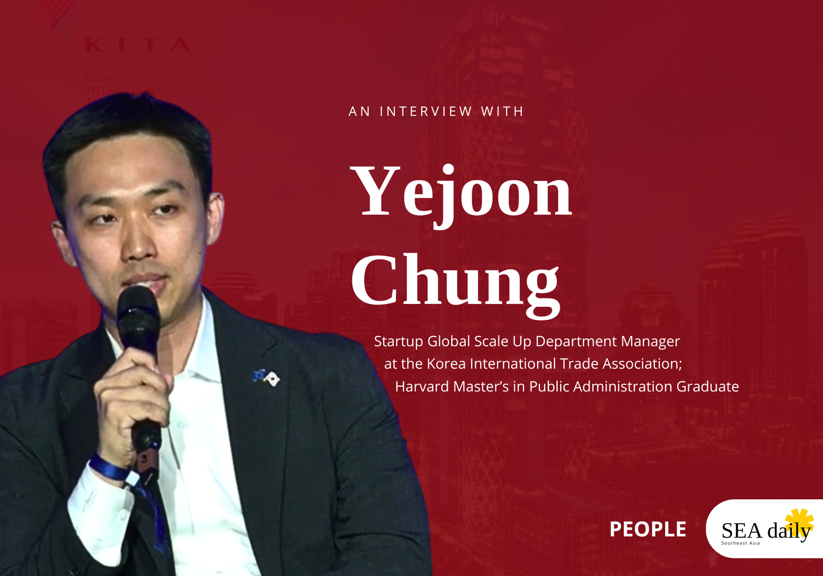 Yejoon Chung speaking at a panel on Asia during Les Rencontres Économiques d’Aix-en-Provence in France in July 2026, where SEA Daily talked to him. (Les Rencontres Économiques d’Aix-en-Provence)