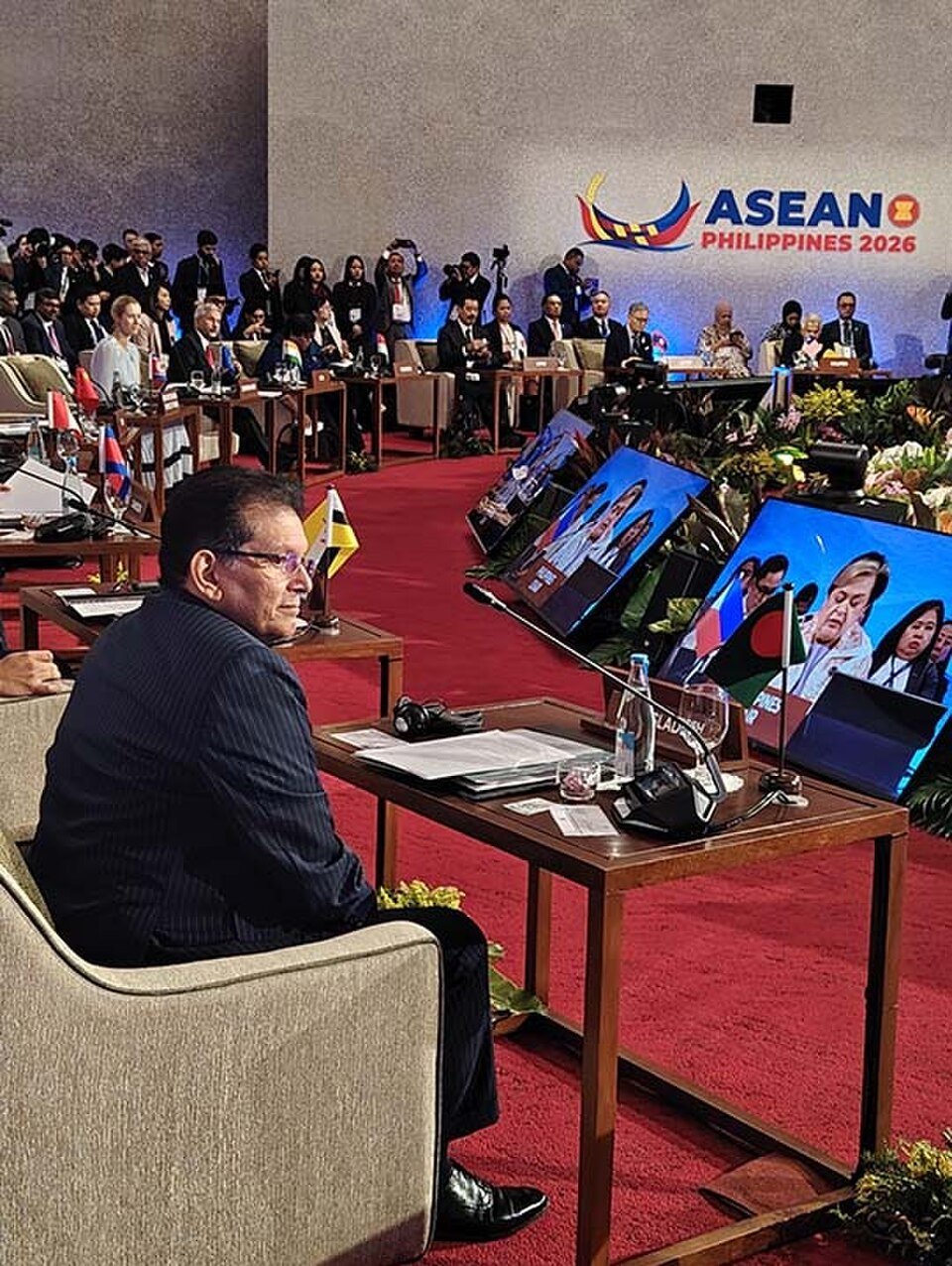 Delegates participate in the 33rd ASEAN Regional Forum (ARF) Ministerial Meeting in Manila on 23 July 2026. (Wikimedia/Khalilur Rahman)
