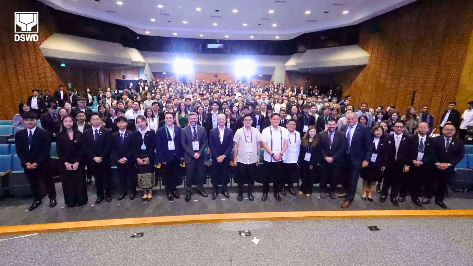 Participants and Officials at the ASEAN Youth Summit 2026 in Pasay City on August 5. (Department of Social and Welfare Development)
