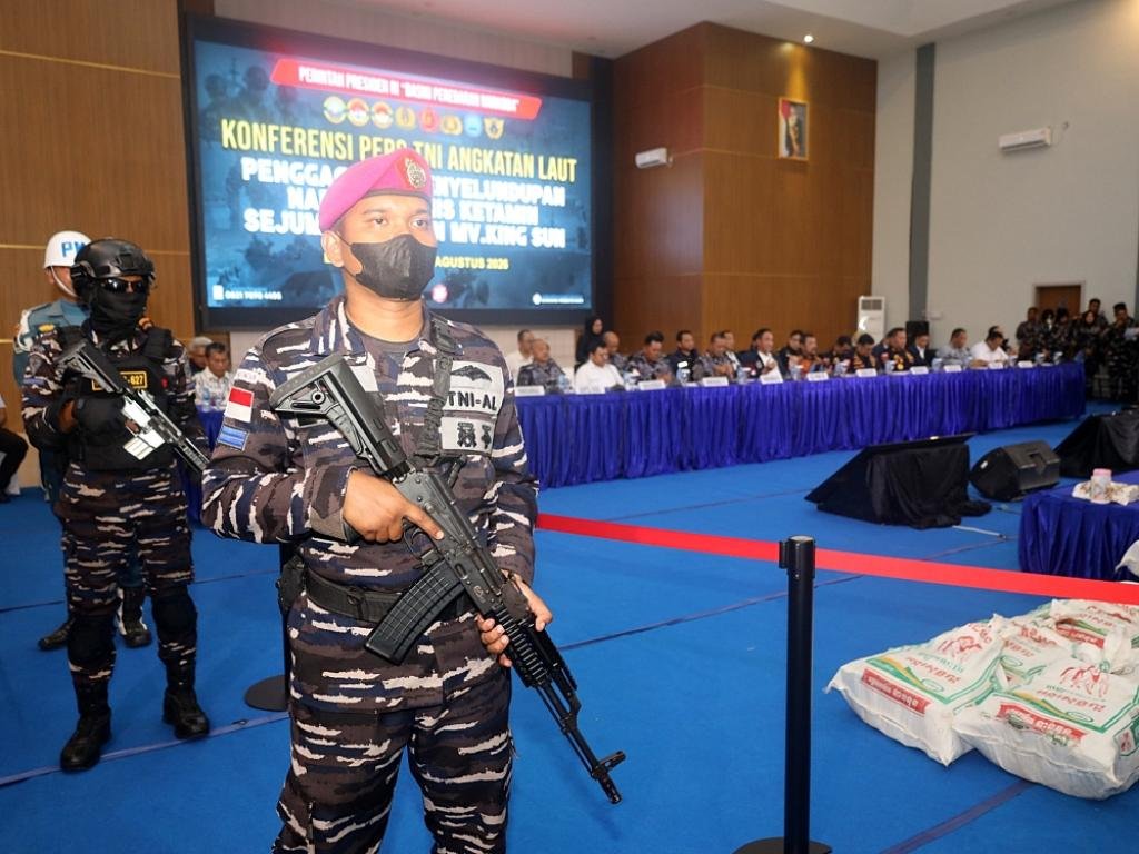 Indonesia Tightens Maritime Security After Following Major Drug Smuggling Cases