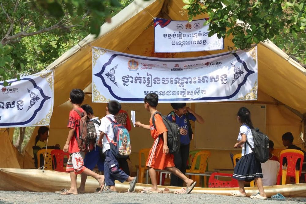 Cambodia Urges Safe Return of Thousands of Displaced Civilians