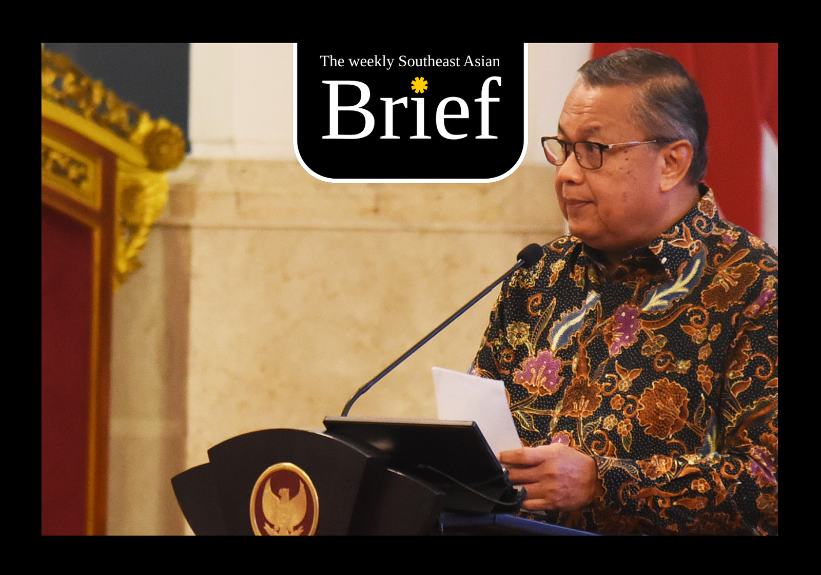 Outgoing Governor of Bank Indonesia Perry Warjiyo during a financial reporting in 2024. (Indonesian Presidential Secretariat)