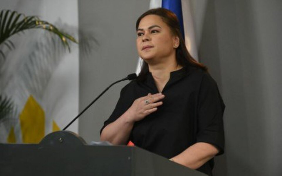 Philippine Vice President Sara Duterte. (Wikimedia)