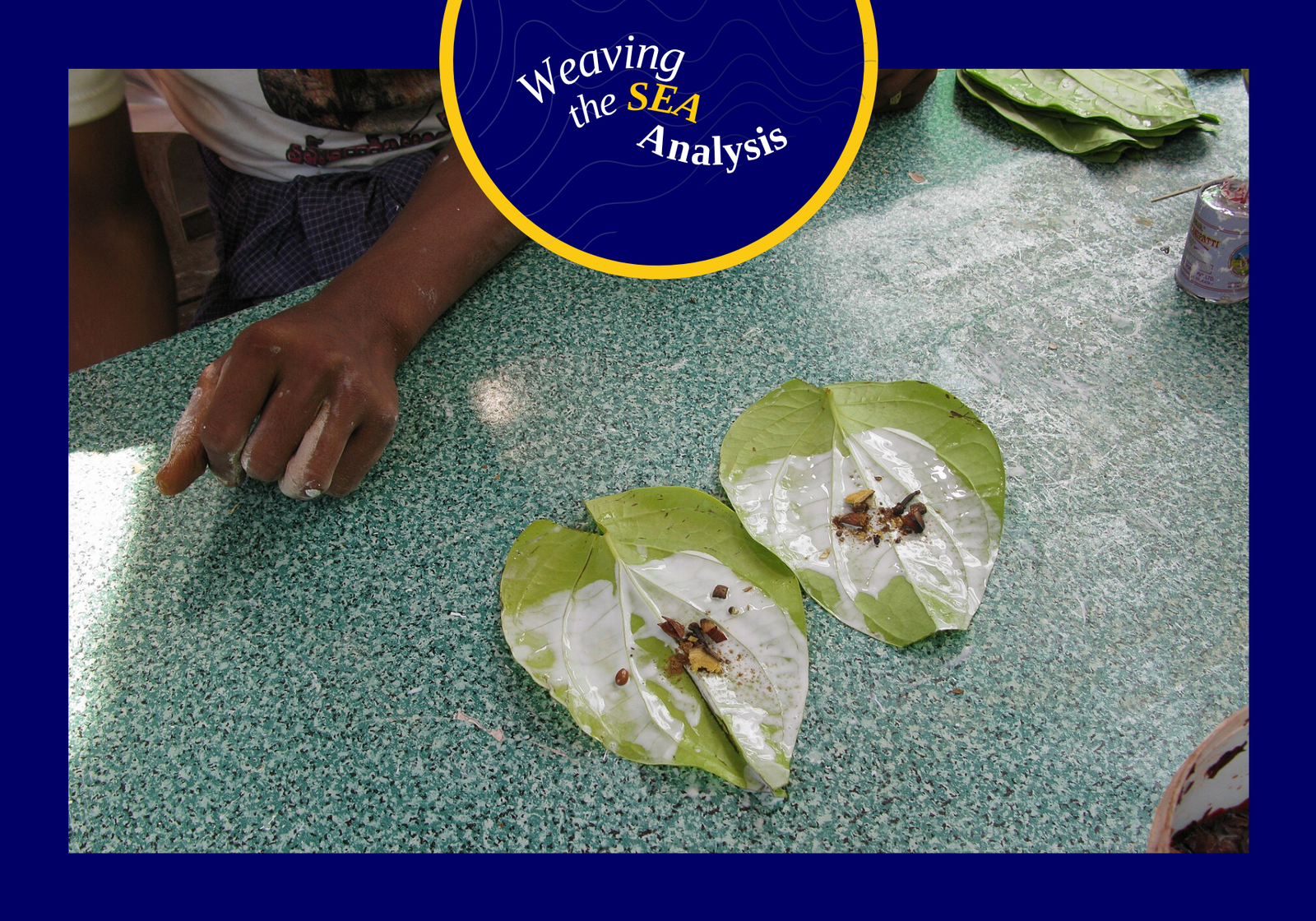 Paan, the betel leaf and areca nut preparation for chewing in Mandalay, Myanmar, in 2008. (Wikimedia/Vyacheslav Argenberg)